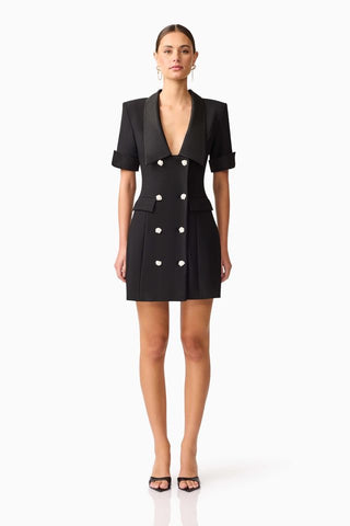 Elliatt Ruby Blazer Dress - Black