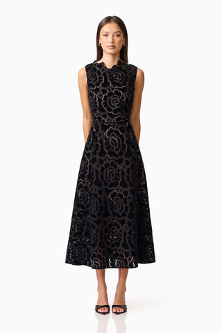Elliatt Eris Midi Dress - Black