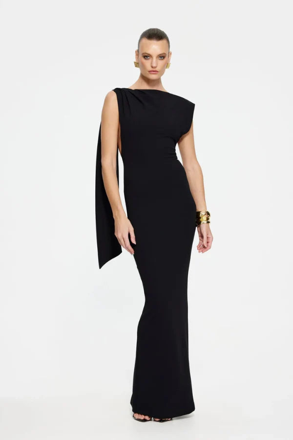 Effie Kats Audrey Gown - Black - Dress Hire AU