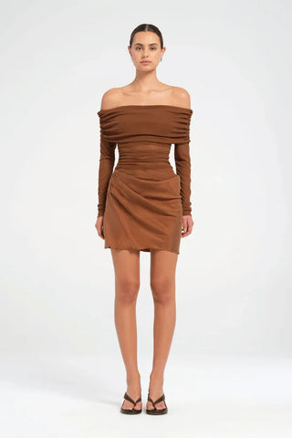 Benni Luca Mini Dress - Cocoa