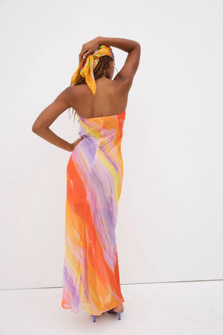 For Love & Lemons Vista Maxi Dress - Multi