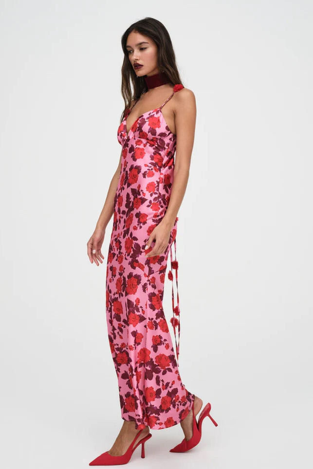 For love and lemons pink floral dress online