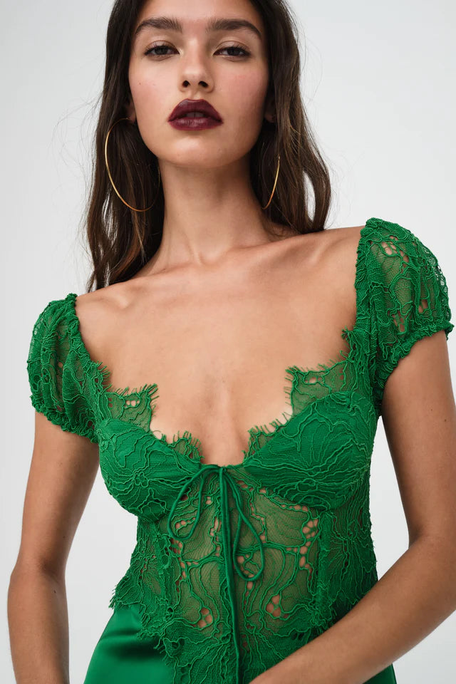 For love and deals lemons green dress