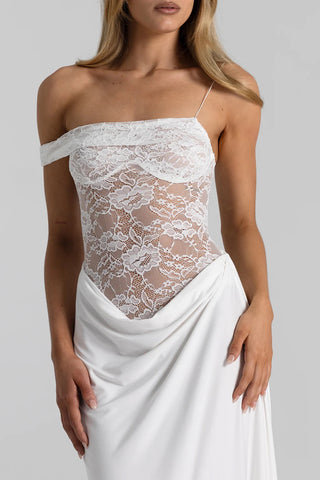 Natalie Rolt Sloane Dress - White