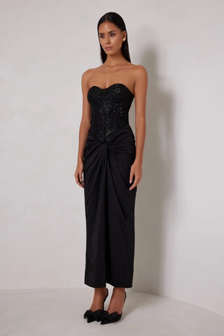 Elle Zeitoune Mabel Dress - Black