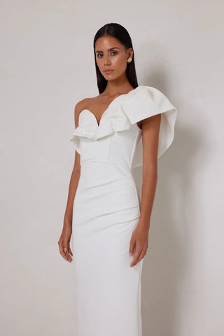 Elle Zeitoune Sharleene Dress - White