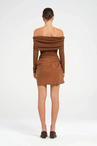 Benni Luca Mini Dress - Cocoa