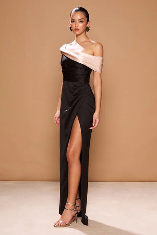 Sonya Tuscany Gown - Noir Creme