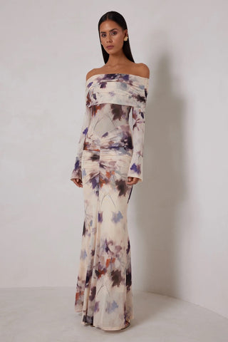 Elle Zeitoune Paige Dress - Watercolour Bloom