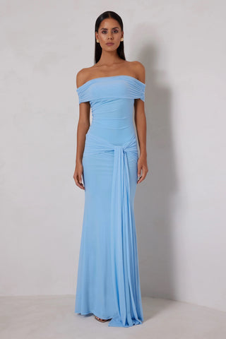 Elle Zeitoune Saylor Dress - Sky Blue