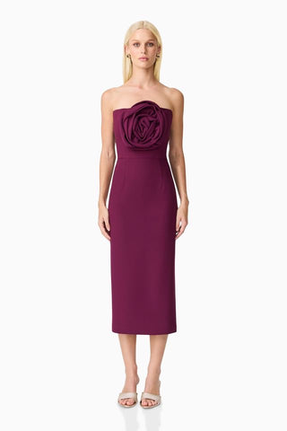 Elliatt Theresa Midi Dress - Grape