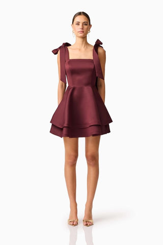 Elliatt Livia Mini Dress - Berry