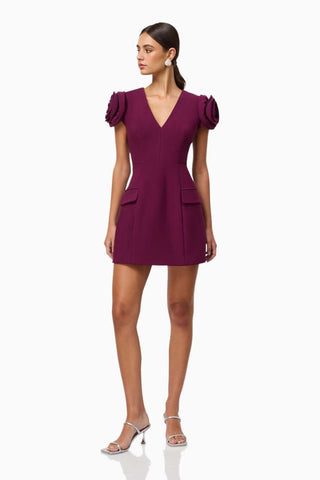 Elliatt Theresa Mini Dress - Grape