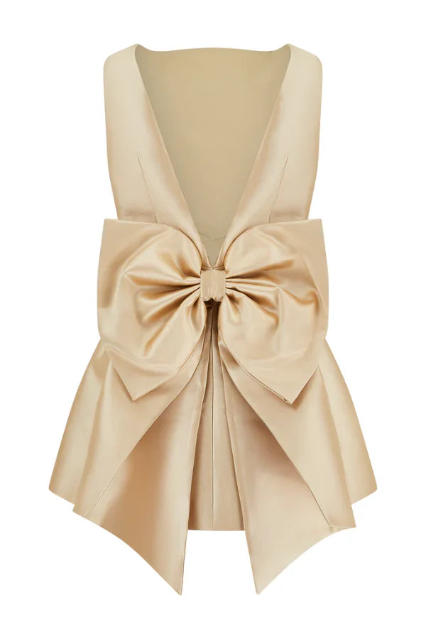show me your mumu gold bow dress Best Bow Dress ~ Tan Confetti – Show Me Your Mumu