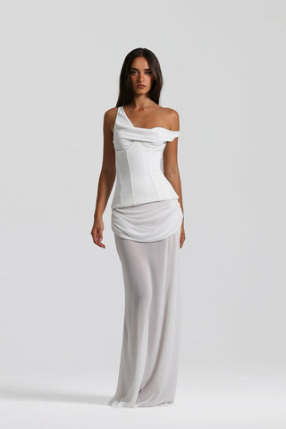 Natalie Rolt Cadence Dress - White