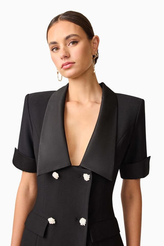 Elliatt Ruby Blazer Dress - Black