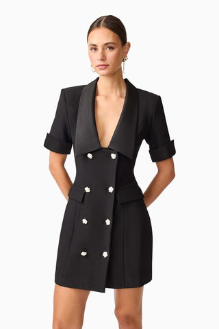 Elliatt Ruby Blazer Dress - Black