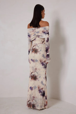 Elle Zeitoune Paige Dress - Watercolour Bloom