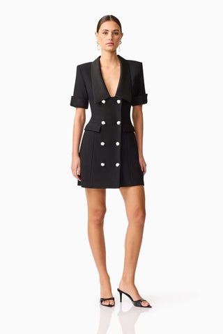 Elliatt Ruby Blazer Dress - Black