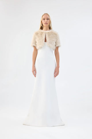 Unreal Fur Wings Balero - Caramel