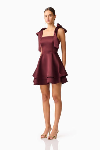 Elliatt Livia Mini Dress - Berry