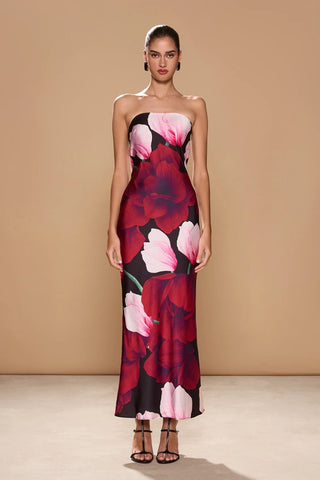 Sonya Alma Dress - Midnight Roses