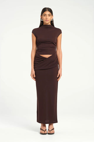 Benni Royce Maxi Dress - Chocolate