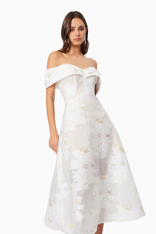 Elliatt Octavia Midi - Ivory Gold