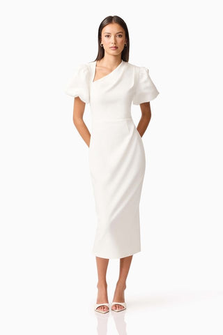 Elliatt Hester Midi Dress - Ivory