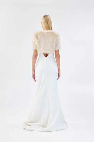 Unreal Fur Wings Balero - Caramel