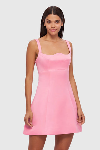 Leo Lin Jacinta Mini Dress - Bubblegum