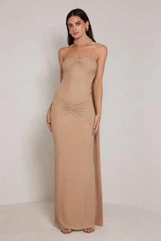 Elle Zeitoune Celeste Dress - Gold