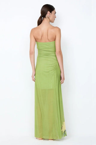 Bec & Bridge Citrina Strapless Dress - Aniya Floral