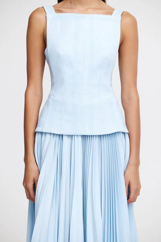 Acler Hollinshill Maxi Dress - Baby Blue