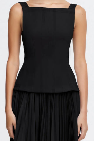 Acler Hollinshill Maxi Dress - Black