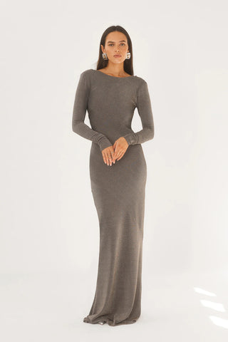 Arcina Ori Jen Dress - Metallic Grey