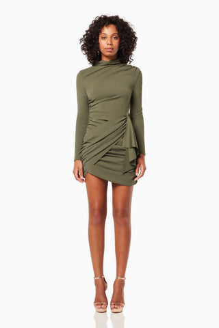Elliatt Entertain Dress - Olive