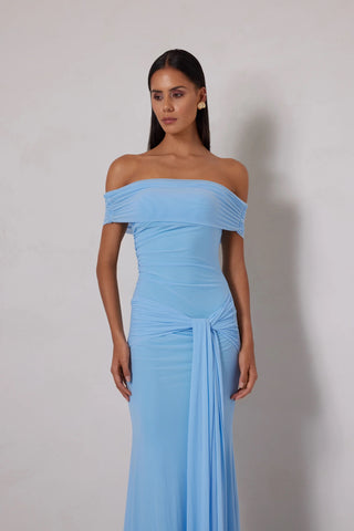 Elle Zeitoune Saylor Dress - Sky Blue