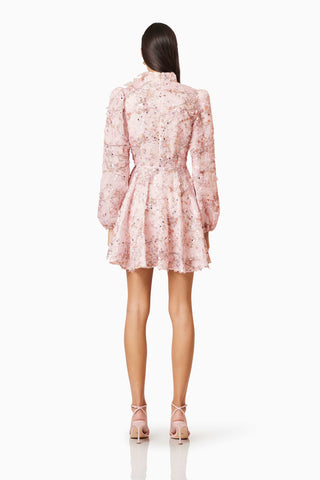 Elliatt Regina Long Sleeve Dress - Pink