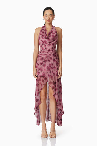 Elliatt Monica Dress - Plum Multi