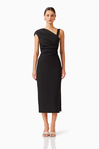 Elliatt Kourtney Midi Dress - Black