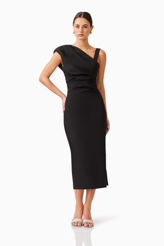 Elliatt Kourtney Midi Dress - Black