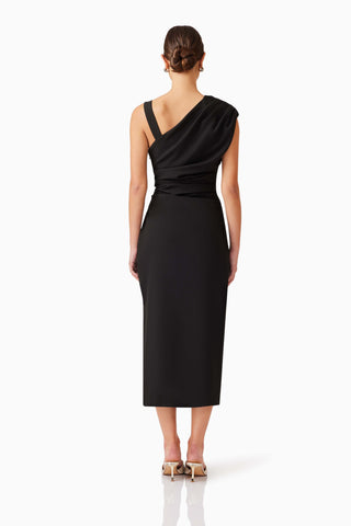 Elliatt Kourtney Midi Dress - Black
