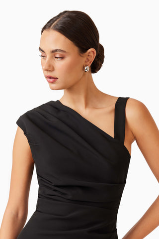 Elliatt Kourtney Midi Dress - Black