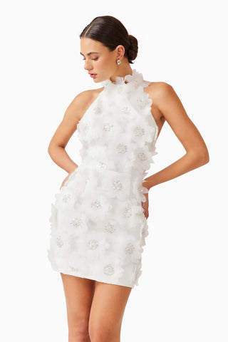 Elliatt Cherry Blossom Mini Dress - Ivory