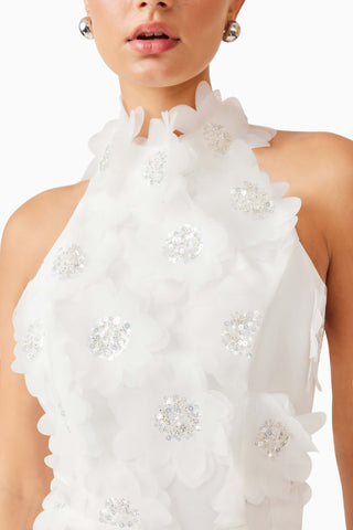 Elliatt Cherry Blossom Mini Dress - Ivory