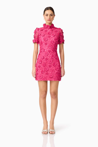 Elliatt Claudia Mini Dress - Fuchsia
