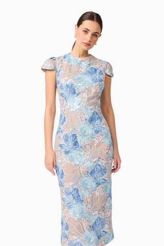Elliatt Leonie Midi Dress - Blue