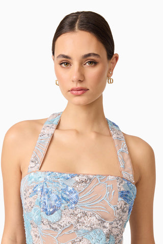 Elliatt Leonie Mini Dress - Blue