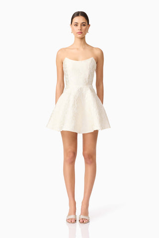 Elliatt Galadirel Strapless Mini Dress - Ivory